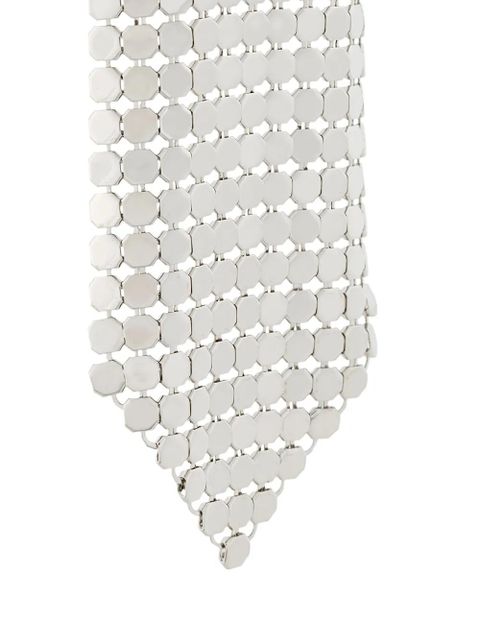 Rabanne chain mail earring - Metallic