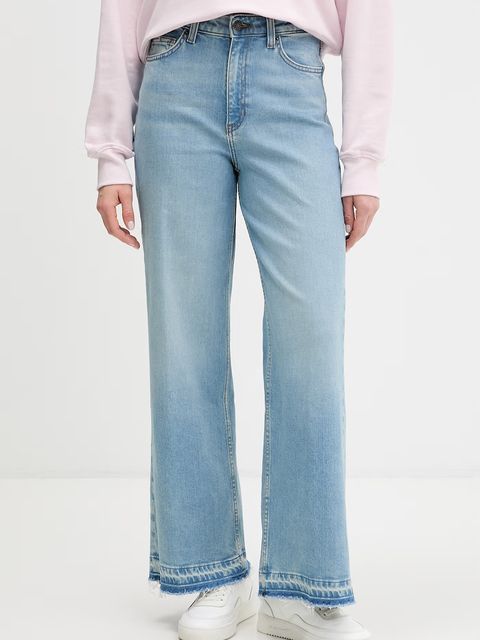 Guess Jeans jeansy wide leg damskie - zdjęcie produktu nr 2