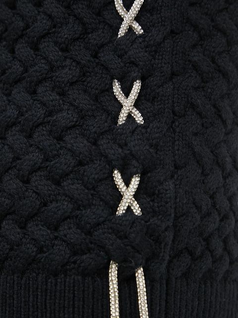 Guess sweter z domieszką wełny ELLISS