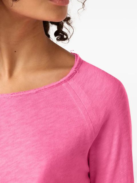 American Vintage Sonoma raglan-sleeves T-shirt - Pink