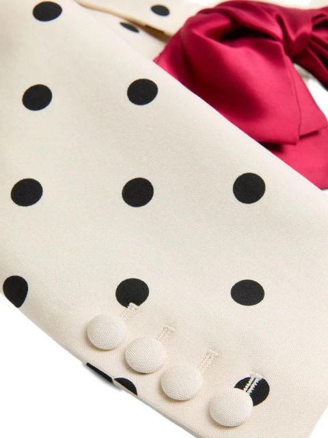 Valentino Garavani Plusdepois-print blazer - Neutrals