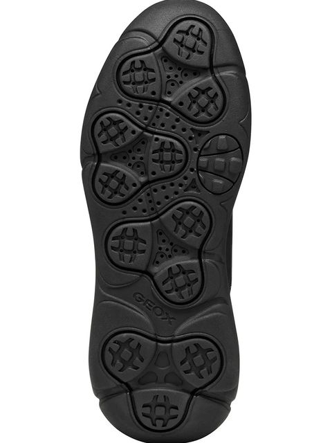 Geox sztyblety skórzane D NEBULA 2.0 X damskie kolor czarny na platformie D56NHB 00085 C9999