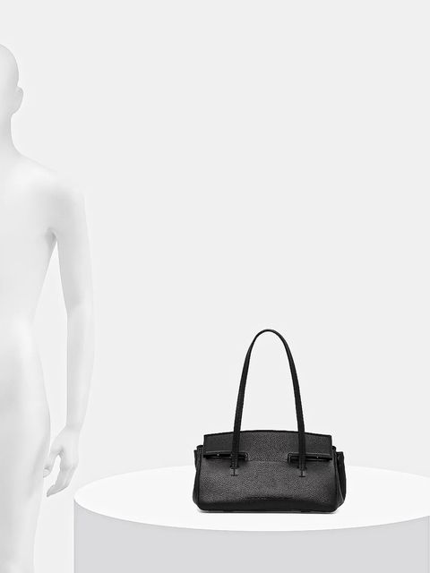 Liviana Conti torebka skórzana kolor czarny A5WA50