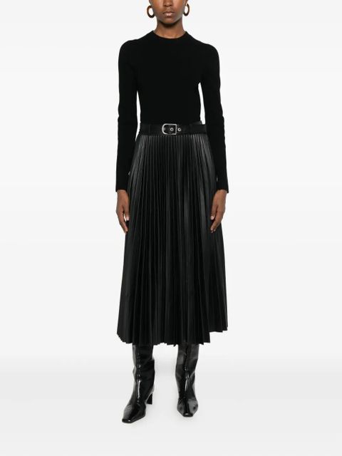 Simkhai pleated midi dress - Black - zdjęcie produktu nr 2