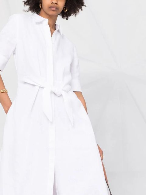 Lauren Ralph Lauren Wakana crop-sleeve shirt - White