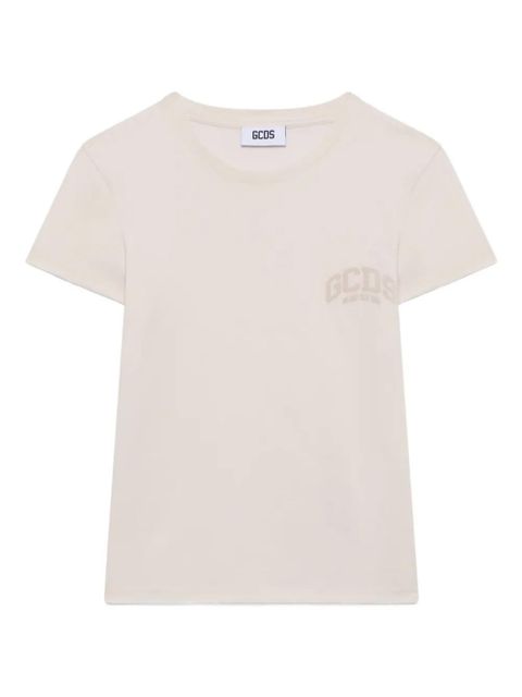 GCDS logo-detail T-shirt - Neutrals - zdjęcie produktu nr 2