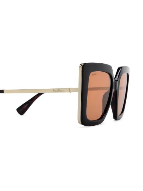 Max Mara Eyewear DESIGN4 square-frame sunglasses - Red