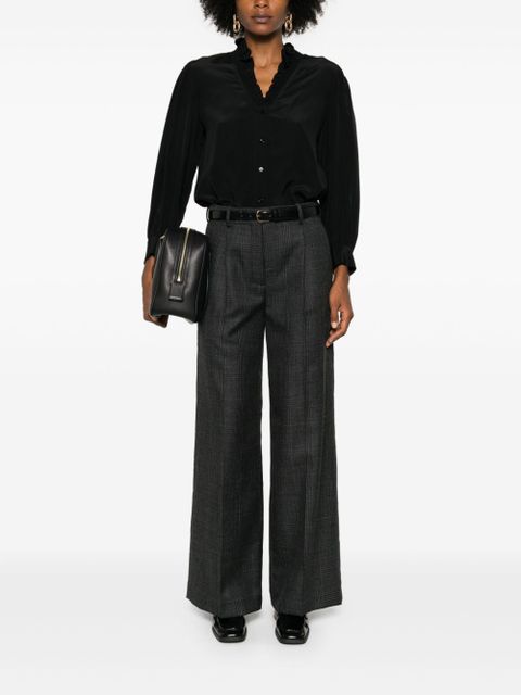 SANDRO silk shirt - Black