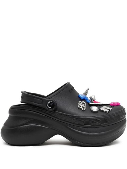 Balenciaga x Crocs Jibbitz mules - Black - zdjęcie produktu nr 1