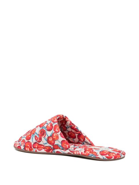 FARM Rio hotel slippers - Red