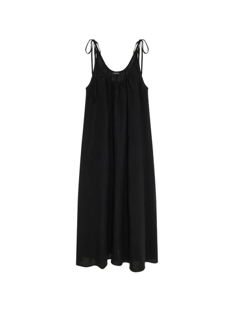 ANINE BING Flora tie-strap midi dress - Black - zdjęcie produktu nr 1