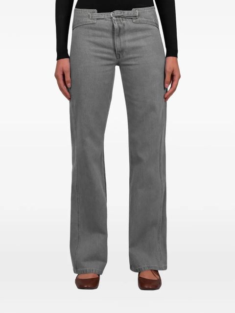 Gimaguas Nicole belted jeans - Grey - zdjęcie produktu nr 1