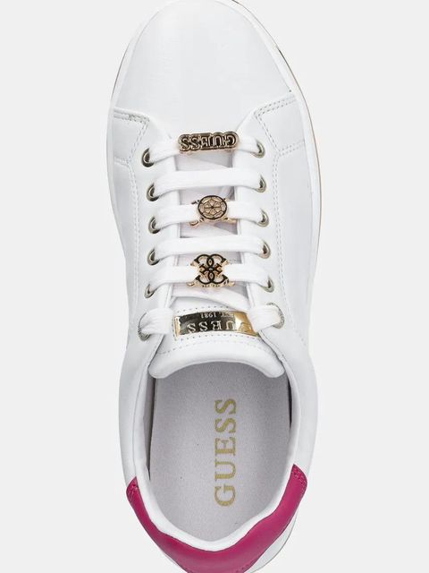 Guess sneakersy STASEY damskie kolor biały FLPSTA ELE12