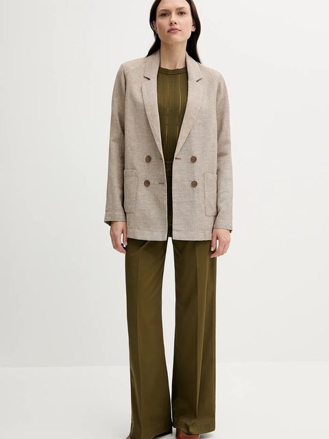 United Colors of Benetton marynarka lniana - zdjęcie produktu nr 1