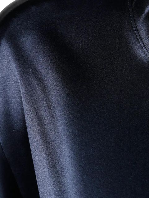 PINKO Farida satin-effect blouse - Blue