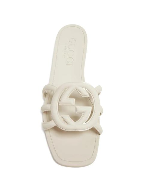 Gucci interlocking-logo sandals - Neutrals - zdjęcie produktu nr 2
