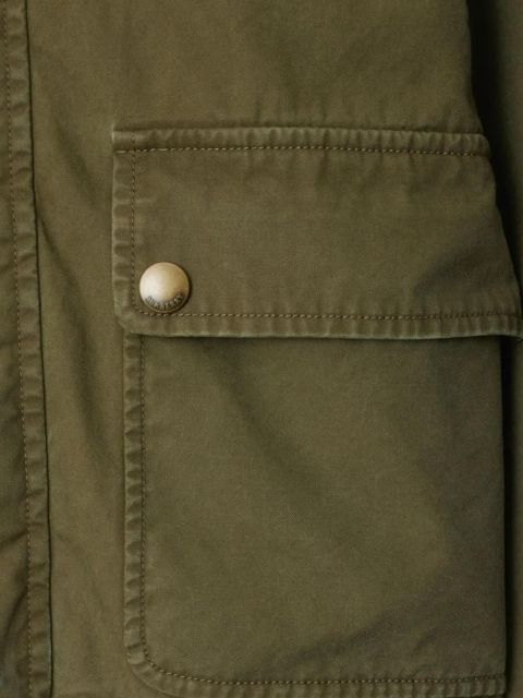 Burberry Cotton Field Jacket - Green