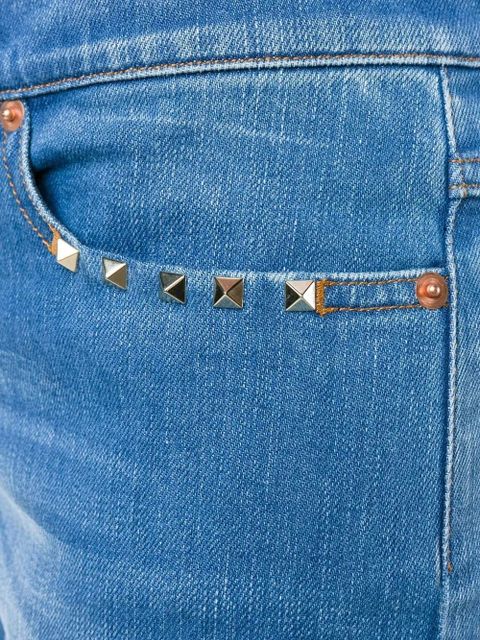 Valentino Garavani Rockstud jeans - Blue