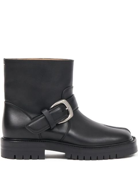 Maison Margiela leather ankle boots - Black - zdjęcie produktu nr 1