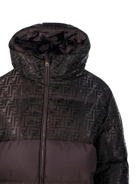 FENDI monogram hooded jacket - Brown - zdjęcie produktu nr 2