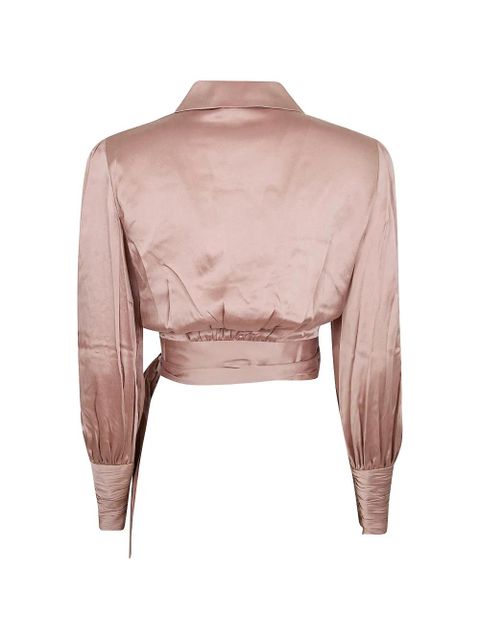 ZIMMERMANN wrap-design blouse - Pink - zdjęcie produktu nr 2
