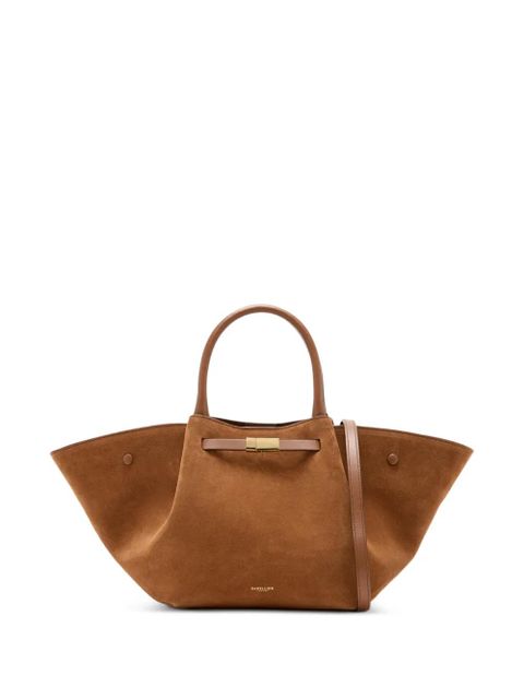 DeMellier midi The New York top handle tote bag - Brown - zdjęcie produktu nr 1