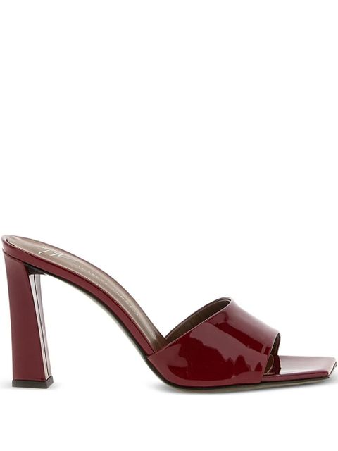Giuseppe Zanotti 90mm Mya heeled sandals - Red - zdjęcie produktu nr 1