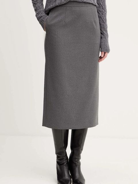 Luisa Spagnoli spódnica z dodatkiem wełny - zdjęcie produktu nr 2