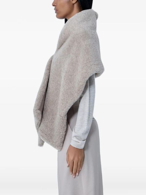Max Mara textured scarf - Grey - zdjęcie produktu nr 2