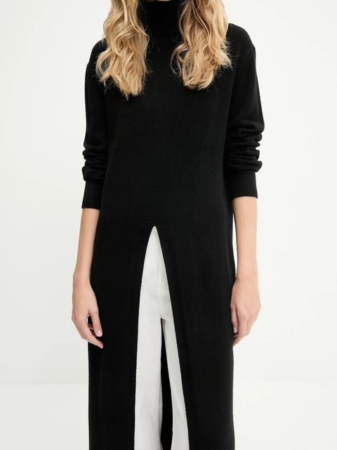 Answear.LAB sweter damski kolor czarny z golfem - zdjęcie produktu nr 2