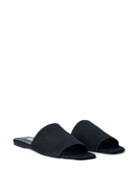 TOTEME bandeau-style slides - Black - zdjęcie produktu nr 2
