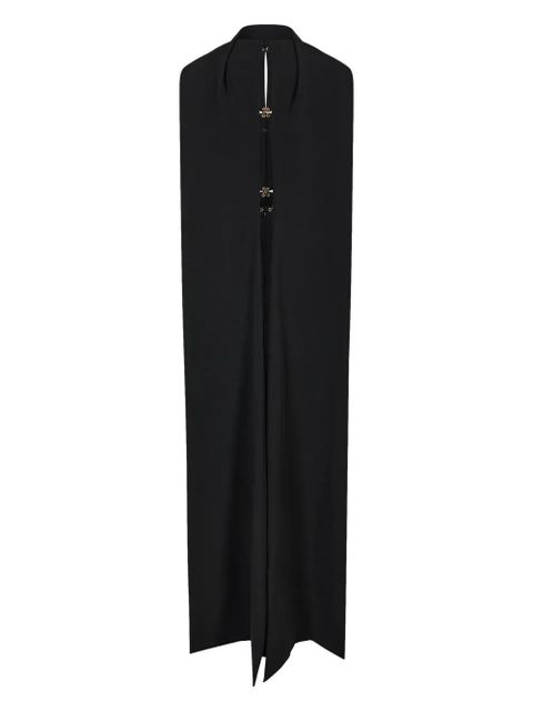 Rabanne cut-out long cape dress - Black - zdjęcie produktu nr 2