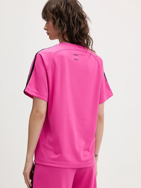 adidas Originals t-shirt Teamgeist damski kolor różowy JZ8271