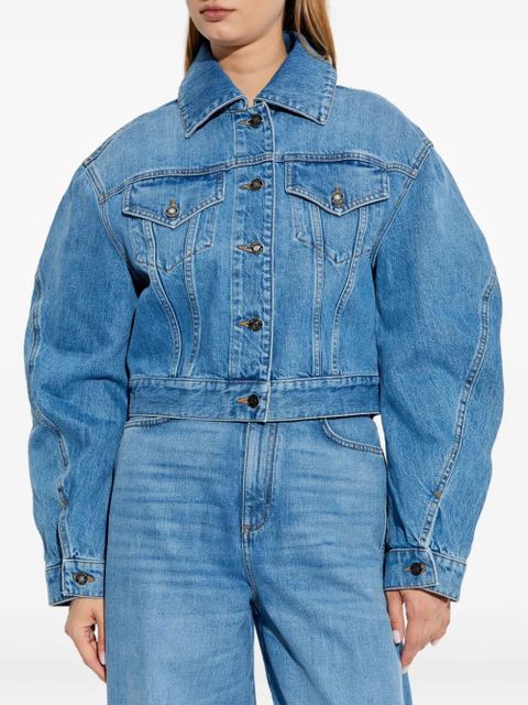 Givenchy puffed-sleeve denim jacket - Blue