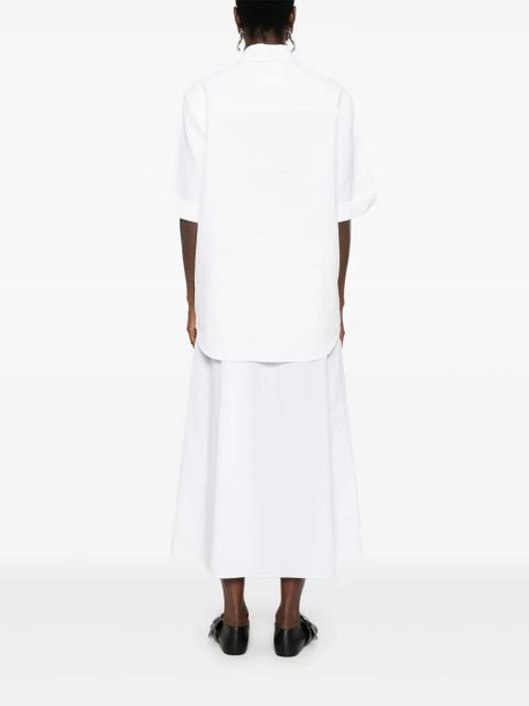 Jil Sander linen shirt - White