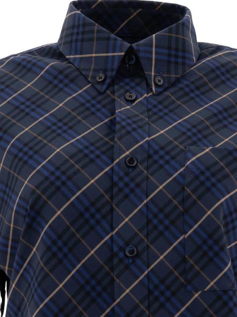 Burberry checked shirt - Blue