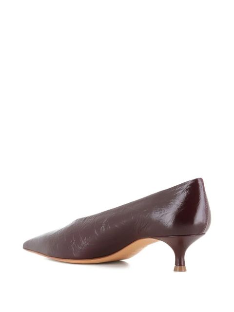 Le Monde Beryl 40mm Babouche pointed pumps - Brown