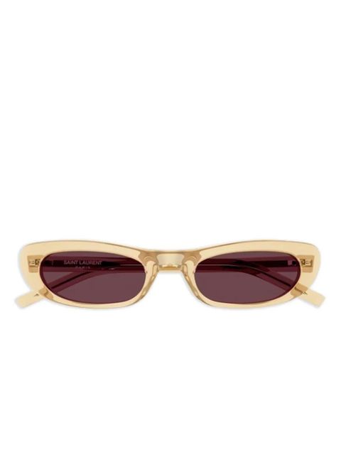 Saint Laurent Eyewear cat eye-frame sunglasses - Neutrals - zdjęcie produktu nr 1