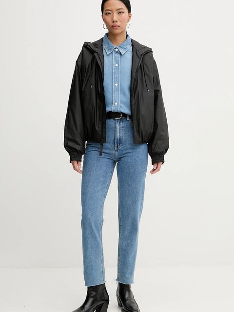 Rains kurtka 17290 Lohja Bomber Jacket W3T1 kolor czarny zimowa 17290 - zdjęcie produktu nr 2