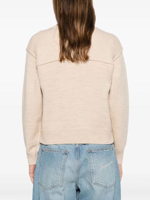 Ba&Sh Liar wool jumper - Neutrals