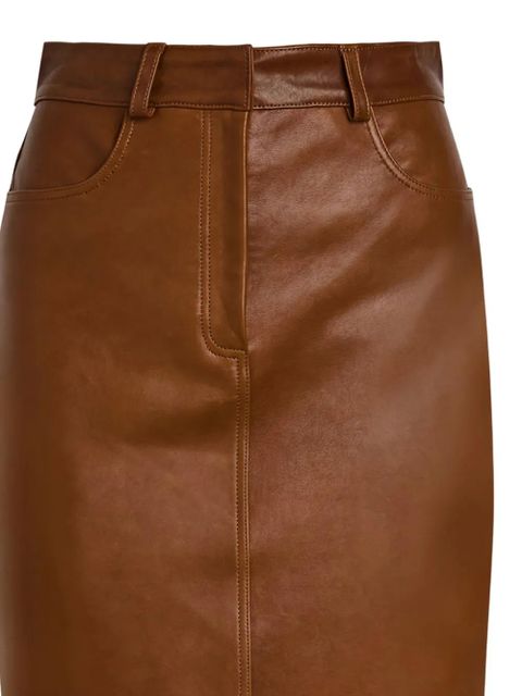 Nour Hammour Nour Hammour panelled skirt - Brown - zdjęcie produktu nr 2