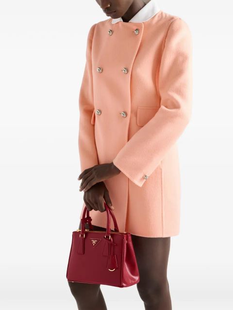 Prada Galleria small patent Saffiano leather bag - Red - zdjęcie produktu nr 2