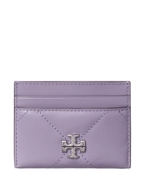Tory Burch Kira diamond quilt card case - Purple - zdjęcie produktu nr 1