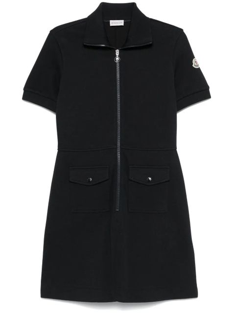 Moncler piquet polo mini dress - Blue - zdjęcie produktu nr 1