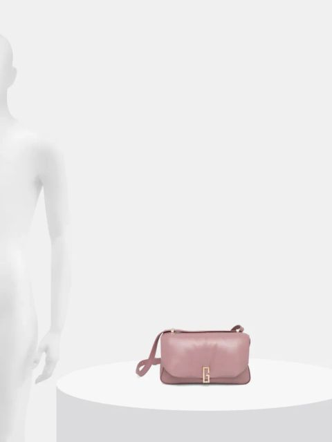 Guess torebka skórzana ALIZEE kolor różowy HWAZAA L5115