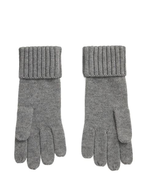 Lauren Ralph Lauren ribbed gloves - Grey - zdjęcie produktu nr 2