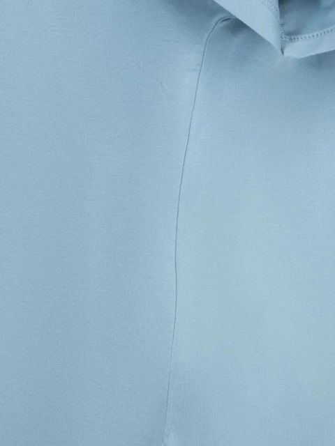 Moncler logo-embroidered T-shirt - Blue - zdjęcie produktu nr 2