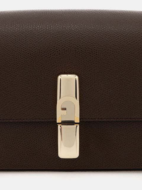 Furla torebka skórzana kolor brązowy WB01826 ARE000 4284S