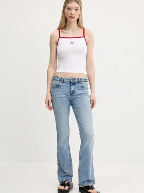 Guess Jeans jeansy damskie high waist W5RA1S D5M4A
