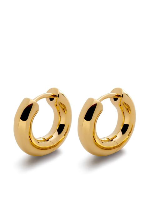 Monica Vinader Essential huggie earrings - Gold - zdjęcie produktu nr 1